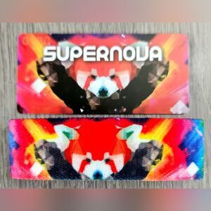ZOX "SUPERNOVA" #780 BLOG Red Panda Galaxy Collectible NEW MEDIUM WRISTBAND